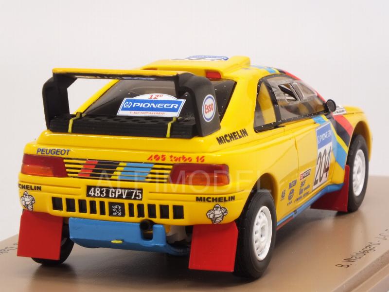 Peugeot 405 T16 #204 Rally Paris-Dakar 1990 Waldegard - Fenouil - spark-model