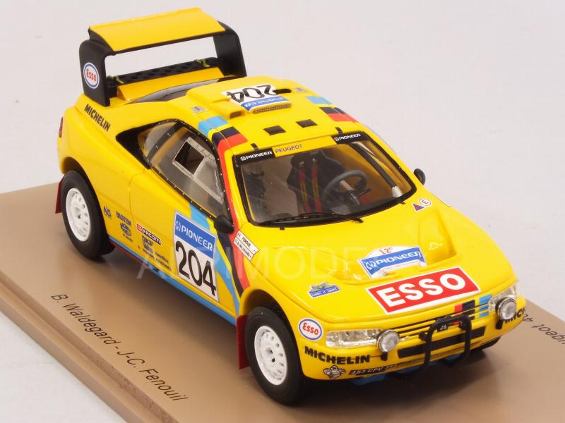 Peugeot 405 T16 #204 Rally Paris-Dakar 1990 Waldegard - Fenouil - spark-model