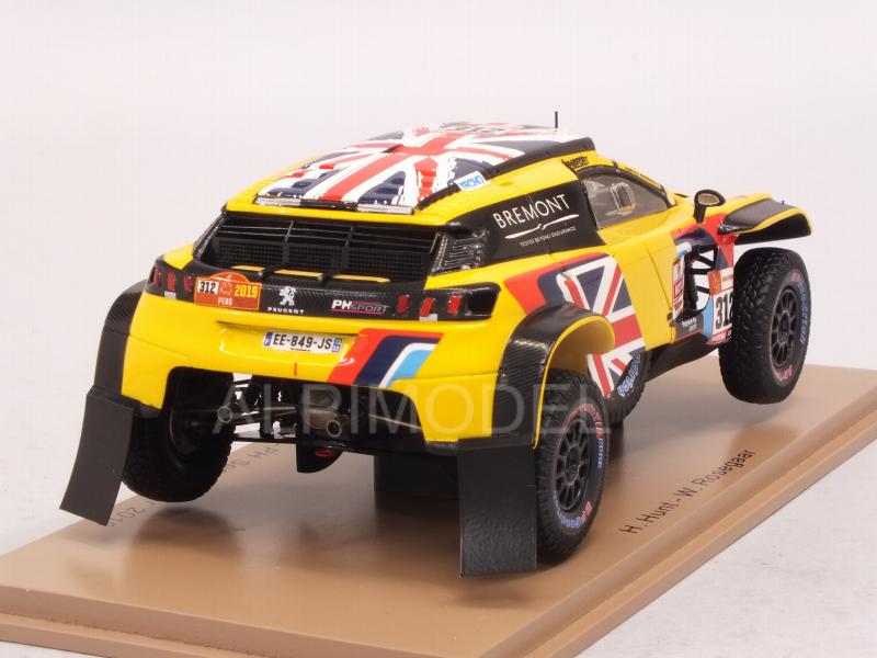 Peugeot 3008 DKR #312 Rally Dakar 2019 Hunt - Rosegaar - spark-model
