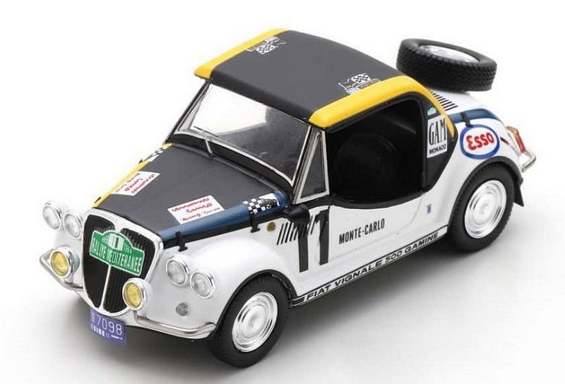 Fiat 500 Gamine #11 Rally Monte Carlo 1969 Dulbecco - Le Graverend by spark-model