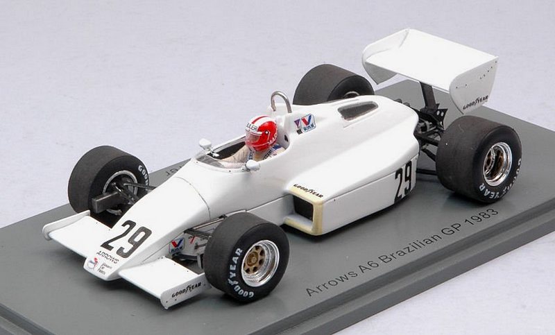 Arrows A6 #29 GP Brasil 1983 Marc Surer by spark-model