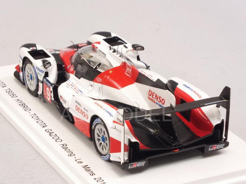 Toyota TS050 Hybrid #9 Le Mans 2017 Lapierre - Kunimoto - Lopez - spark-model