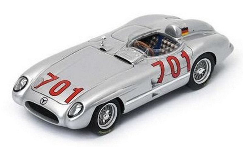 Mercedes 300 SLR #701 Mille Miglia 1955 K.Kling (single seater W21 6171) by spark-model