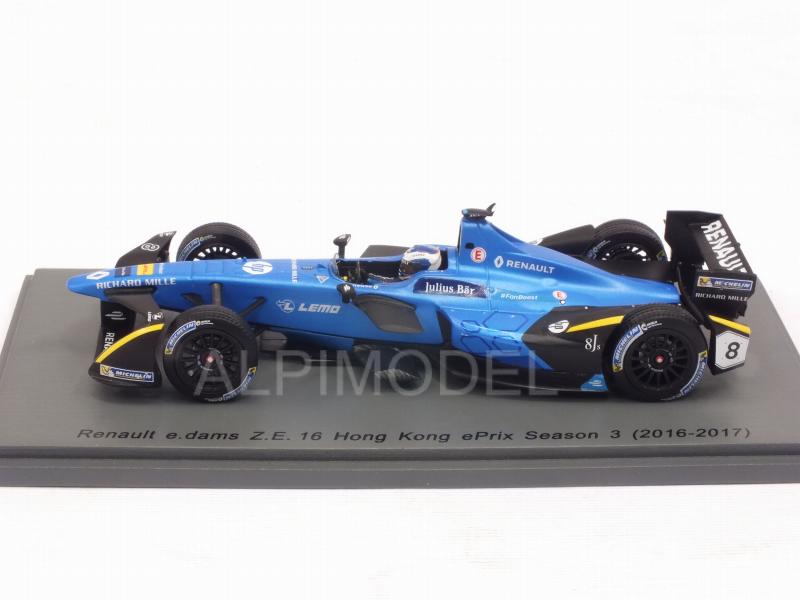 Renault E.Dams ZE16 #9 RD1 Hong Kong Formula E 2016-17 Nico Prost - spark-model