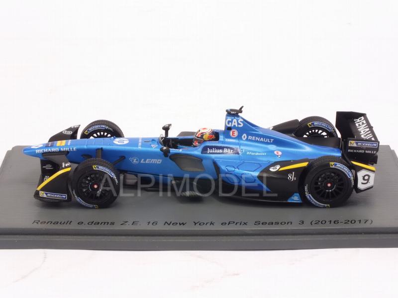 Renault E.Dams #9 New York Formula E 2016-17 Pierre Gasly - spark-model