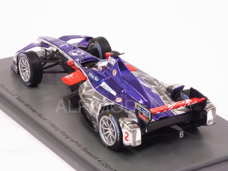 DS Virgin #2 Winner Rd.1 Hong Kong Formula E (2017-2018) Sam Bird - spark-model
