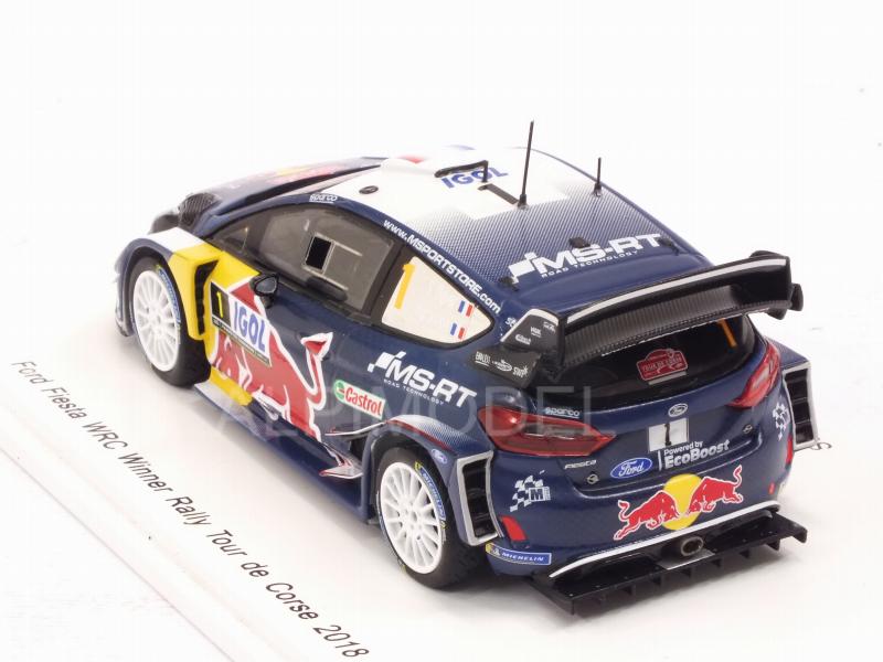 Ford Fiesta WRC #1 Winner Tour De Corse 2018 Ogier - Ingrassia - spark-model