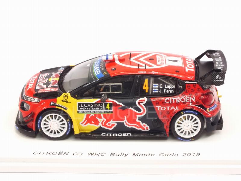 Citroen C3 WRC #4 Rally Monte Carlo 2019 Lappi - Ferm - spark-model