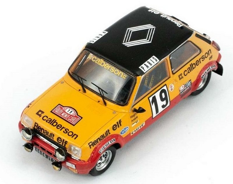 Renault 5 Alpine Gr.2 #19 Rally Monte Carlo 1978 Ragnotti - Andrie by spark-model