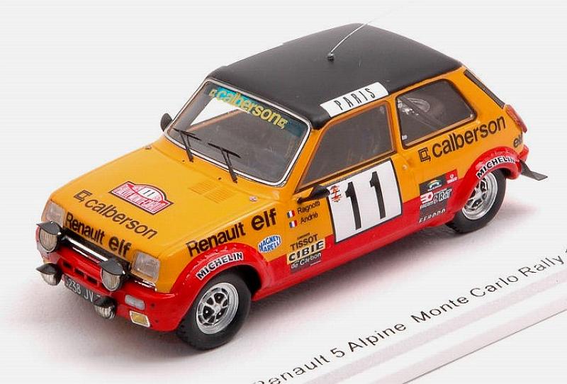 Renault 5 Alpine #11 Rally Monte Carlo 1979 Ragnotti - Andrie by spark-model
