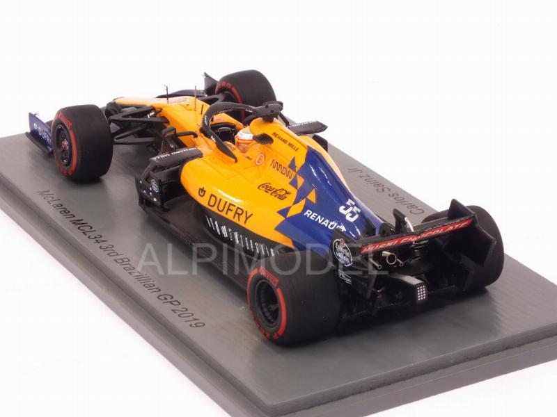 McLaren MCL34 #55 GP Brasil 2019 Carlos Sainz Jr. - spark-model