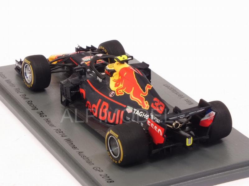 Red Bull RB14 #33 Winner GP Austria 2018 Max Verstappen - spark-model