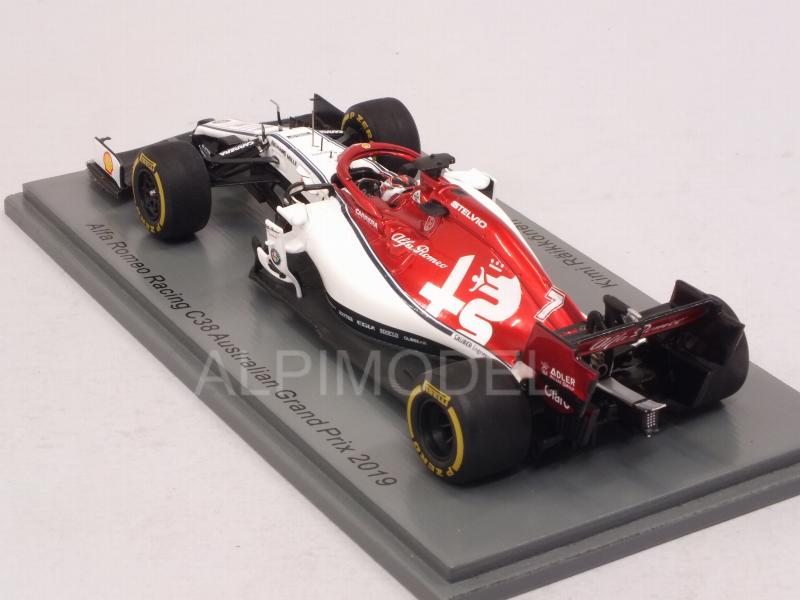 Alfa Romeo C38 #7 GP Australia 2019 Kimi Raikkonen - spark-model