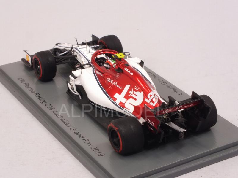Alfa Romeo C38 #99 GP Australia 2019 Antonio Giovinazzi - spark-model