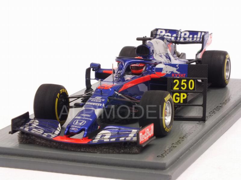Toro Rosso #26 250th GP China 2019 Daniil.Kvyat (with pit board) by spark-model