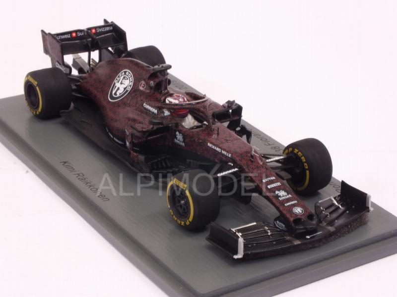 Alfa Romeo C38 2019 Shakedown Fiorano Circuit Kimi Raikkonen - spark-model