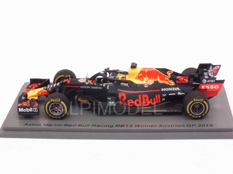 SPARK-MODEL S6088 Red Bull RB15 #33 Winner GP Austria 2019 Max