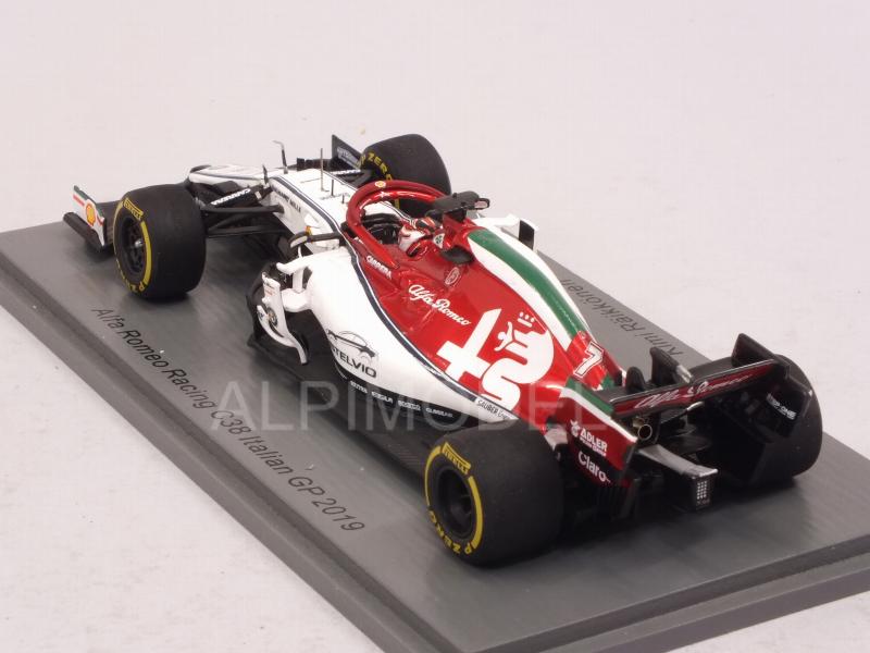 Alfa Romeo C38 #7 GP Italy 2019 Kimi Raikkonen - spark-model