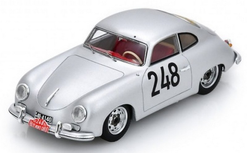 Porsche 356 1500 #248 Rally Monte Carlo 1955 Nathan - Schellhaas by spark-model