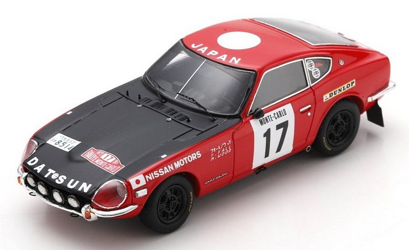 Datsun 240Z #17 Rally Monte Carlo 1973 Fall - Wood by spark-model