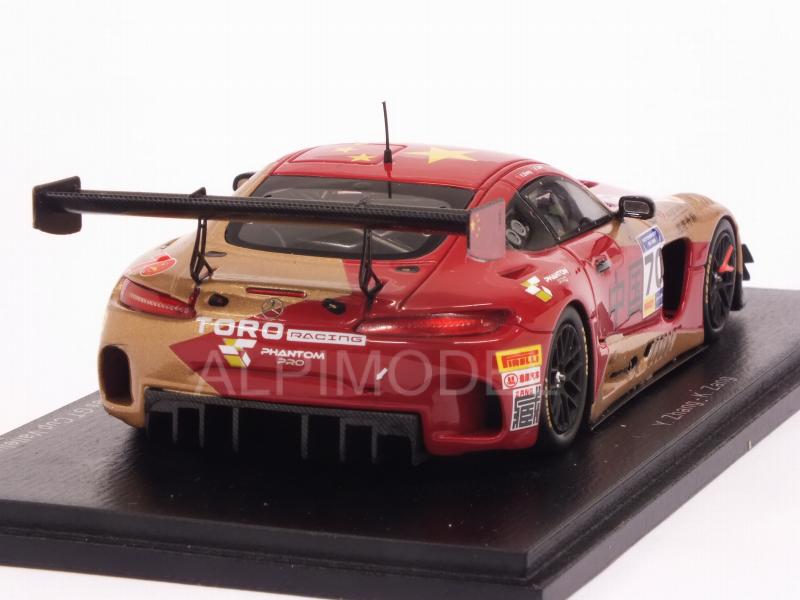 Mercedes AMG GT3 #70 FIA GT Vallelunga 2019 Zhang - Zang - spark-model