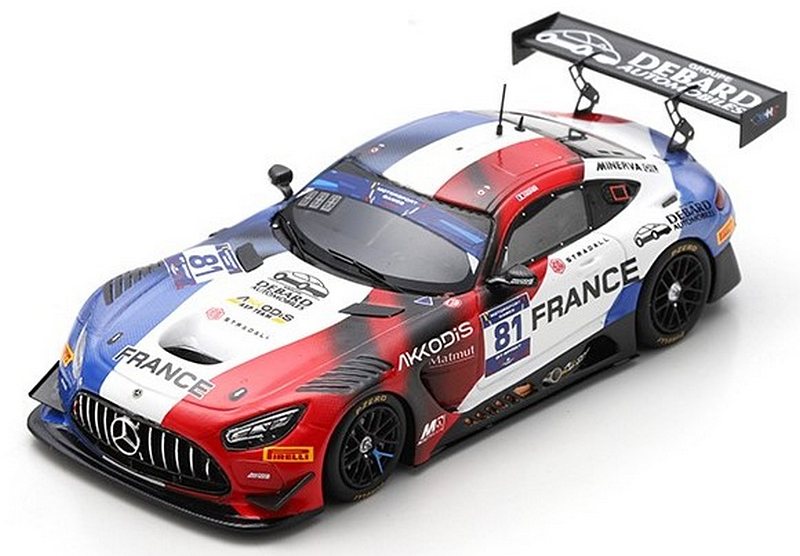 Mercedes AMG GT3 #81 FIA GT Sprint Paul Ricard 2022 Tristan Vautier by spark-model