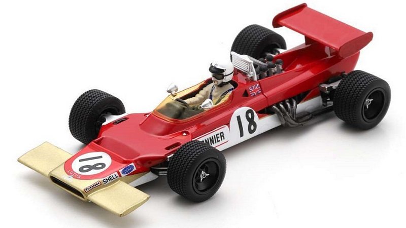 Lotus 63 #18 British GP 1969 Jo Bonnier by spark-model