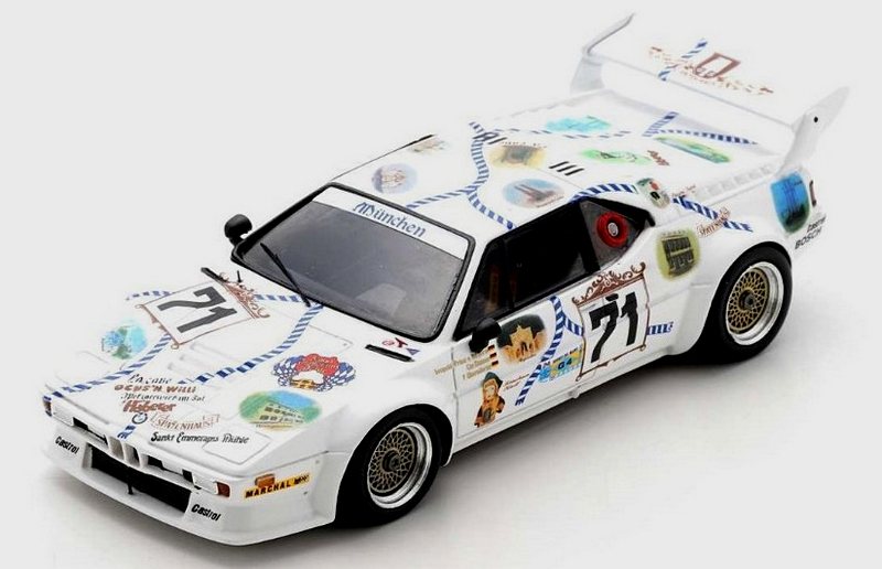 BMW M1 #71 Le Mans 1981 Danner - Von Bayern - Oberndorfer by spark-model
