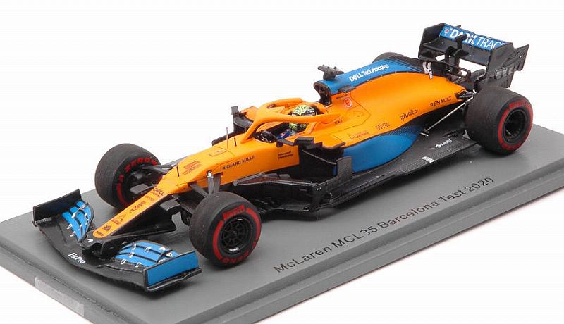 McLaren MCL35 #4 Test Barcelona 2020 Lando Norris by spark-model