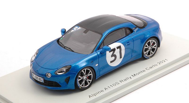 Alpine A110S #31 Rally Monte Carlo 2021 Esteban Ocon by spark-model