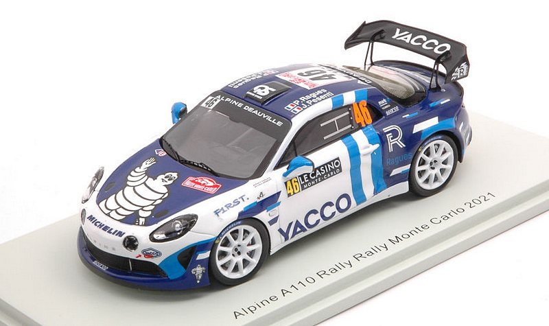 Alpine A110 #46 Rally Monte Carlo 2021 Ragues - Pesenti by spark-model