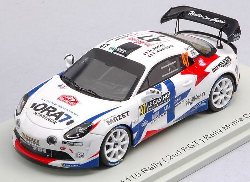 Alpine A110 R-GT #47 Rally Monte Carlo 2021 Astier - Vauclare by spark-model