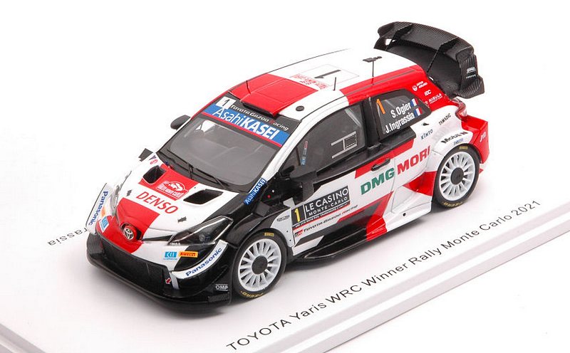 Toyota Yaris WRC #1 Winner Rally Monte Carlo 2021 Ogier - Ingrassia by spark-model