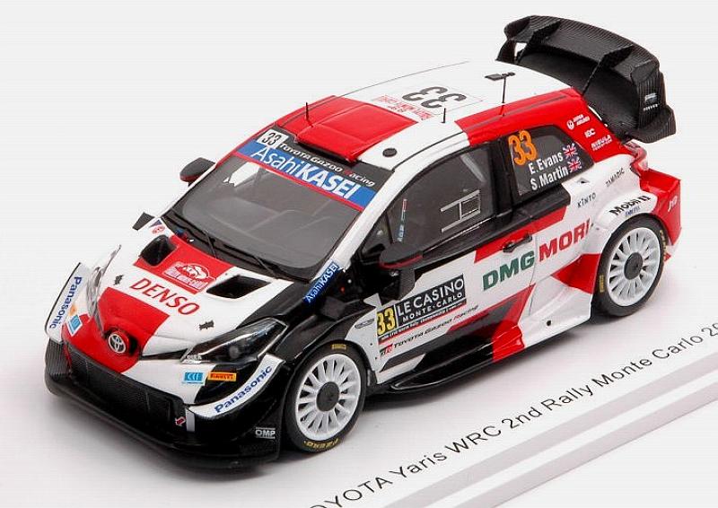 Toyota Yaris WRC #33 Rally Monte Carlo 2021 Evans - Martin by spark-model