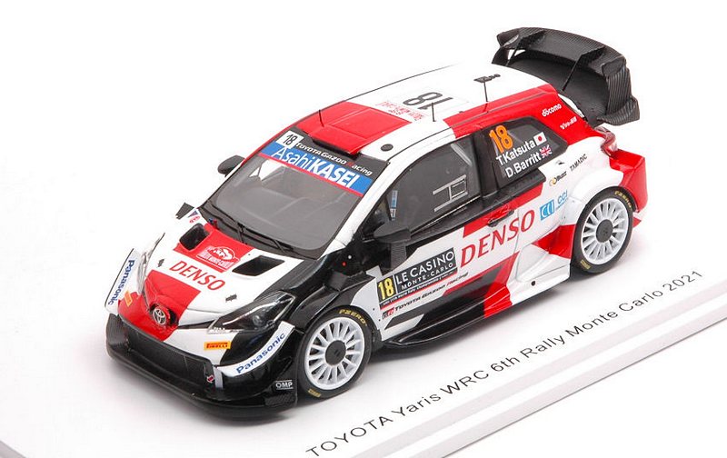 Toyota Yaris WRC #18 Rally Monte Carlo 2021 Katsuta - Barritt by spark-model
