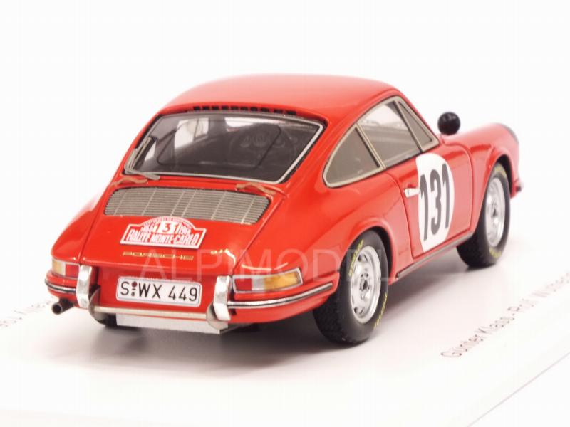 SPARK-MODEL S6602 Porsche 911 #131 Rally Monte Carlo 1966 Klass