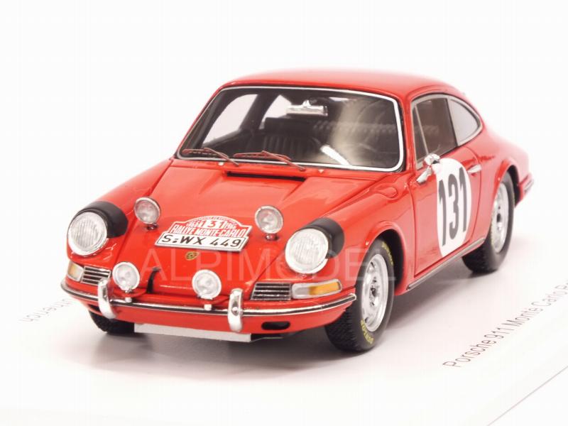 SPARK S6602 Porsche 911 #131 17ème Rallye Monte Carlo 1966 