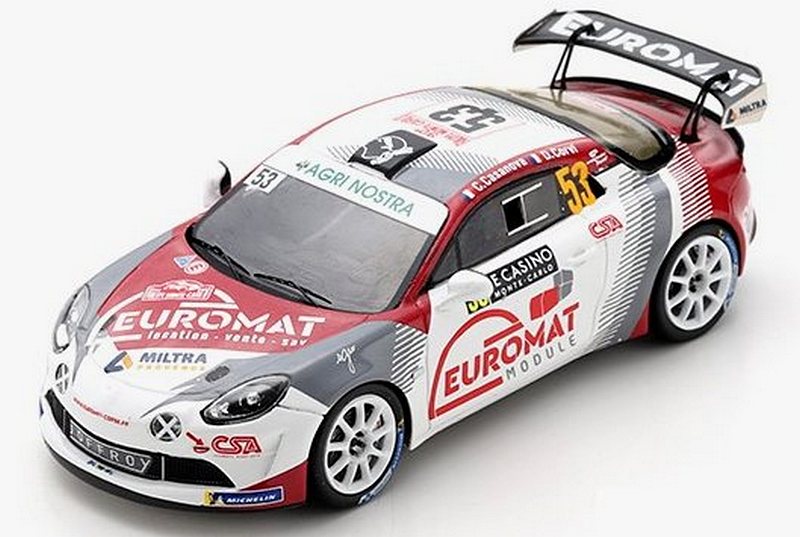 Alpine A110 #53 Rally Monte Carlo 2022 Casanova - Corvi by spark-model