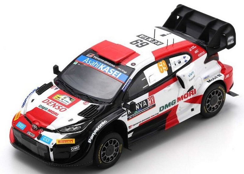 Toyota Yaris GR #69 Winner Rally Safari Kenya 2022 Rovanpera - Halttunen by spark-model