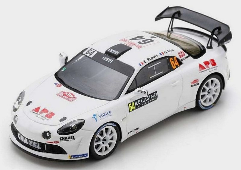 Alpine A110 RGT Chazel #64 Rally Monte Carlo 2023 Royere - Dini by spark-model