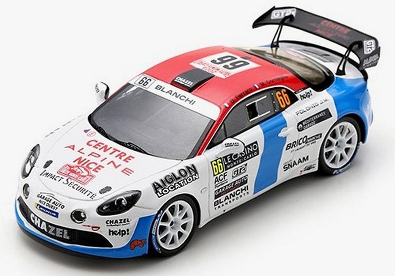 Alpine A110 RGT Chazel #66 Rally Monte Carlo 2023 Ferraro - Corneglio by spark-model