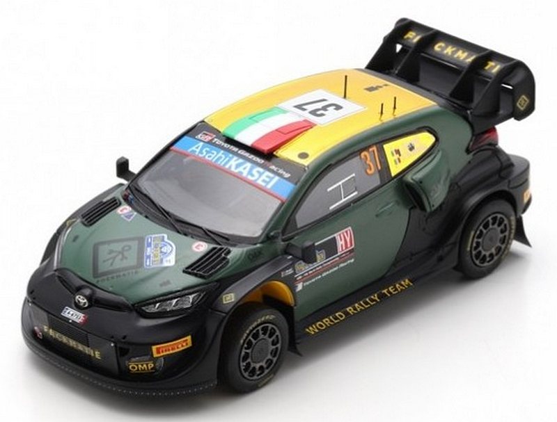 Toyota Yaris GR #37 Rally Sweden 2023 Bertelli - Scattolin by spark-model