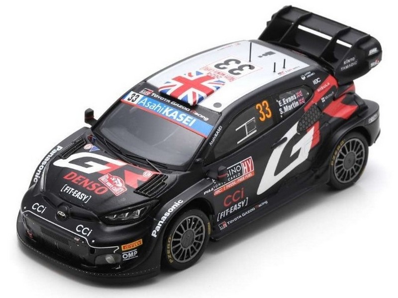 Toyota Yaris GR #33 Rally Monte Carlo 2024 Evans - Martin by spark-model