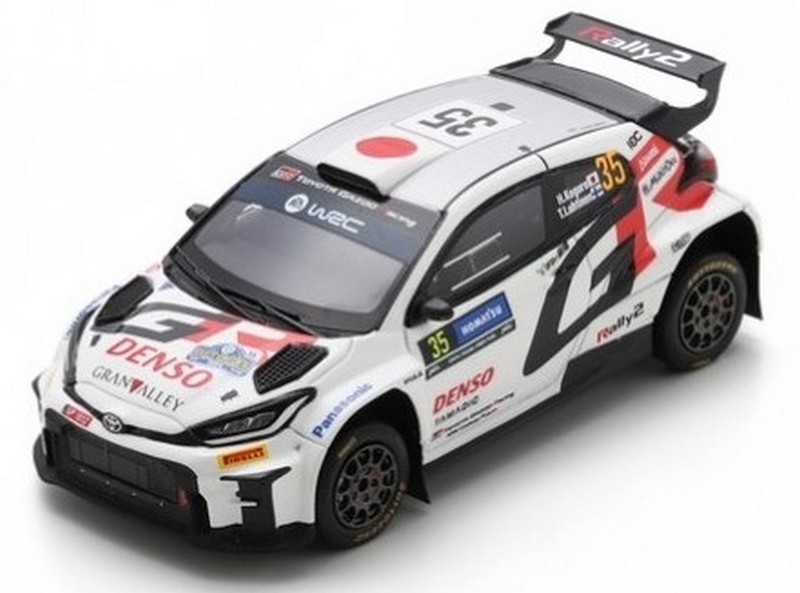 Toyota Yaris #35 Rally Sweden 2024 Kogure-Luhtinen by spark-model