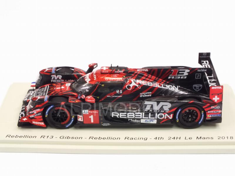 Rebellion R13 Gibson #1 Le Mans 2018 Lotterer - Jani - B.Senna - spark-model