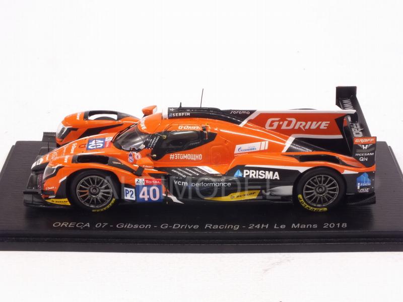 Oreca 07 Gibson #40 Le Mans 2018 Allen - Gutierrez - Guibbert - spark-model