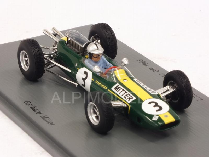 Lotus 25 #3 GP Germany 1965 Gerhard Mitter - spark-model