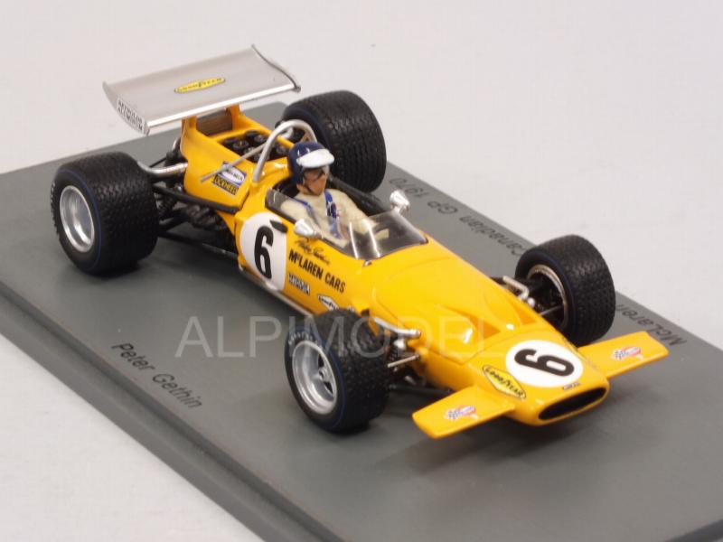 SPARK S5390 MCLAREN M19A n°10 9ème GP France 1971 Peter Gethin  1/43 
