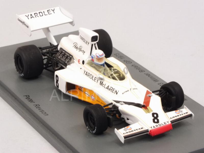 McLaren M23 #8 Winner British GP 1973 Peter Revson - spark-model