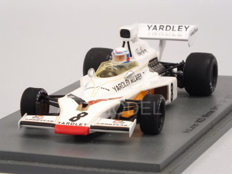 McLaren M23 #8 Winner British GP 1973 Peter Revson by spark-model